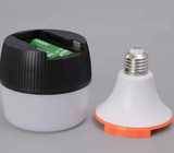 Battery 1200mAh 30W SMD2835 AC85-265V Ra&gt;80 LED Emergency Bulb with E27 Base