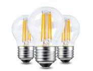 Energy Saving Filament LED Light Bulbs G45 From 2-4w 30000 Hours Life Span