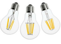 4W LED Filament Candle Bulb with Glass Material for Shopping Centers