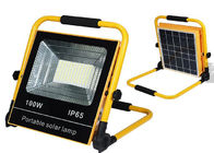 100W Power IP 65 50000 Hours Life Time 6500k CCT 100lm/w LPW LED Solar Flood Light