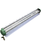 Iron Material 2xt8 Explosion Proof Led Tube Fixture With Shade For Mining