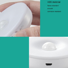 Round Design Night Light with Motion Sensor for Bed Room white light 6000K