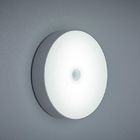 Round Design Night Light with Motion Sensor for Bed Room white light 6000K