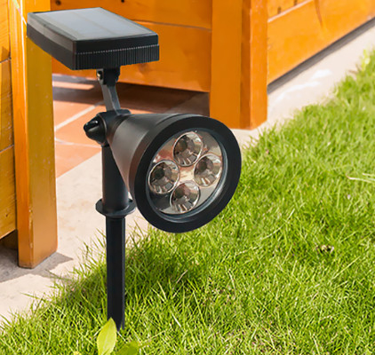 Waterproof 3.2V Solar Powered Led Lights Human Body Induction Street
