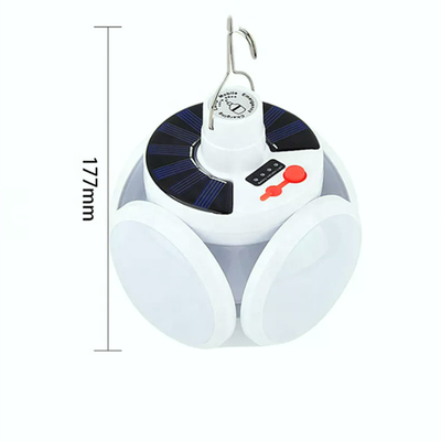 Solar Rechargeable Ip40 Football Led Bulb With Battery
