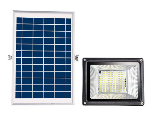 100W Solar Flood Light For Garden Lighting IP65 Protection