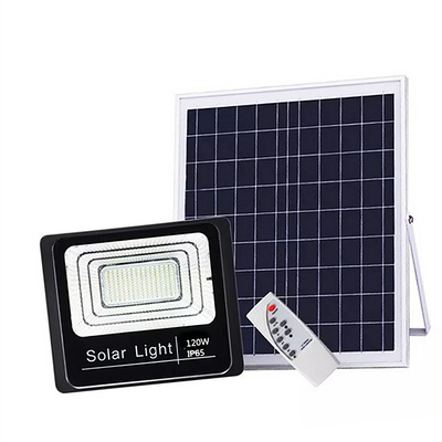 Ip65 ABS 10w Solar Flood Lights For Parking Place Or Yard All In Two