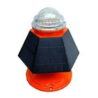 Helicopter Lifts Solar Signal Aviation Obstruction Lights 3500k