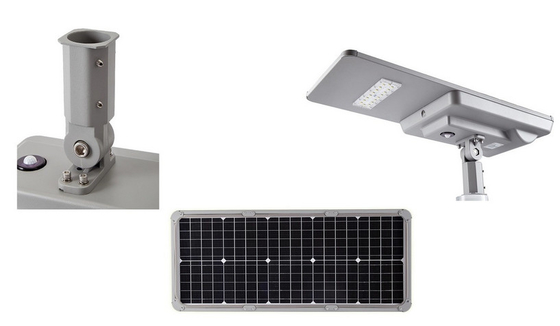 Integrated All In One Outdoor Solar Lighting Ip65 50 Watts For Residence Streets