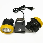 High Illumination 3.7v Rechargeable Mining Cap Lamps Explosion Proof