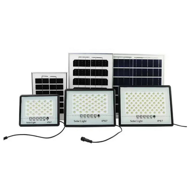 10w To 250w Led Solar Floodlight Traditional Design For Yard Park And Garden