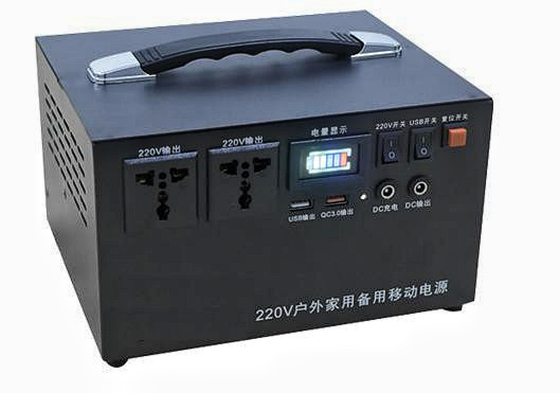 High Capacity Pure Sine Wave Outdoor Solar Power Station 300w 110v- 220v