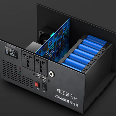 High Capacity Pure Sine Wave Outdoor Solar Power Station 300w 110v- 220v