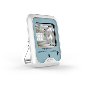 Aluminum Housing 3000k Outdoor Solar Floodlight 30w To 200w White House
