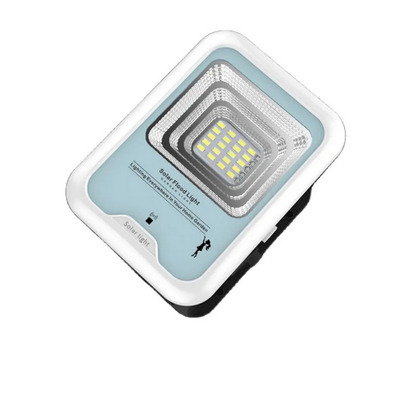 Aluminum Housing 3000k Outdoor Solar Floodlight 30w To 200w White House