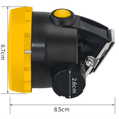 Li-Ion Battery IP65 Rechargeable Led Headlamp Wireless Long Working Time For Mining Light