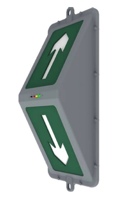 6W Fire Evacuation Indicator For Tunnel Lighting Such As Ramp Anti Collision Piers