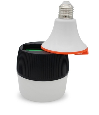 Battery 1200mAh 30W SMD2835 AC85-265V Ra&gt;80 LED Emergency Bulb with E27 Base