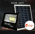High Brightness Solar Floodlight Led 208pcs Super Large Solar Panel Remote Control 100w