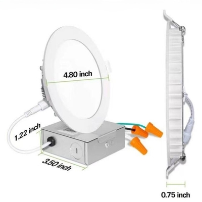 Ac85-265v Recessed Downlight Residential Use 5cct Adjustable Color 12w