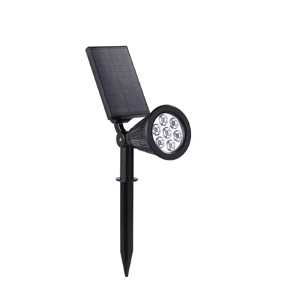 110lm/W Solar Powered Lawn Lights Rgb Color Changing Short Pole Yard Landscape Lighting