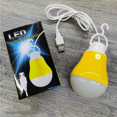 5w 5v Indoor Led Light Bulbs With Wire And Usb Cable For Holiday Family