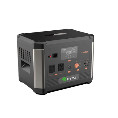 1.5kw Portable Battery Power Station With Solar Panel