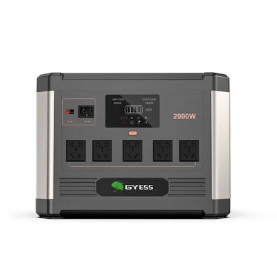 2000w Large Capacity Vehicle Power Supply With Multiple Charging Methods