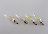 Candle Filament Light Bulbs 4 Watt , 400LM Smart Filament Bulb E27 Commercial