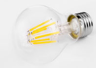 A60 LED Filament Bulb 2700K 8 Watt , Filament Style LED Bulb Beam Angle 360 Degree