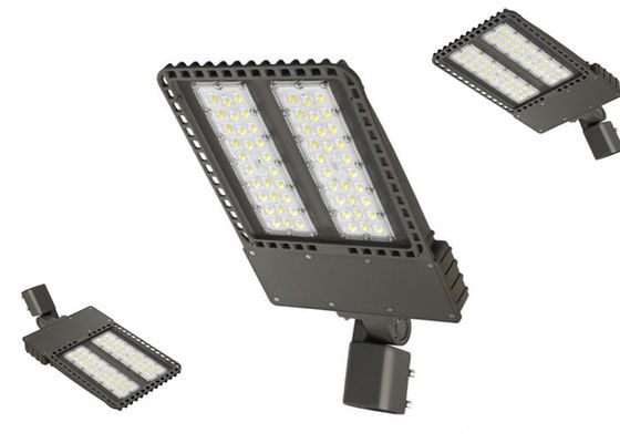 150LM/W LED Shoebox Light 185 Watt IP66 Parking Lot Courts PF 0.95 Durable