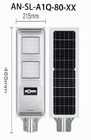 Waterproof IP65 All In One LED Solar Street Light Stainless Steel Material 80W
