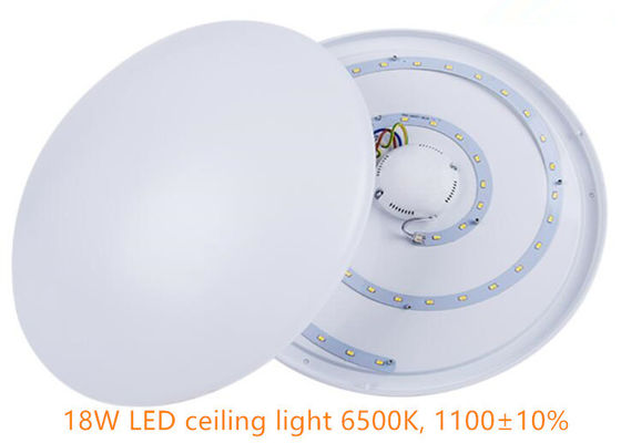 18W CCT 6500K Flat Panel Led Ceiling Lights Customized For Office / Bedroom