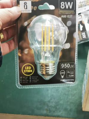 Fashion Style Filament LED Light Bulbs AC 176V - 264V Long Life Design 30000 Hours