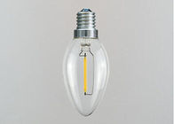 FG45 2W / 4W Yellow Filament LED Light Bulbs CE For Residential And Indoor