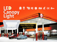 High Illumination Commercial Canopy Lights 3200LM CCT 5700K For Indoor Parking