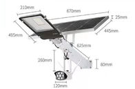 Highway Outdoor LED Street Lights Solar Panel With Monitor AL Material