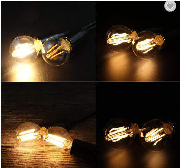 2700 - 6500k Indoor Led Light Bulbs Led Filament Bulb 270 Degree Beam Angle