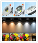 5w - 50w Indoor Bathroom Led Downlights Led Cob Ceiling Light Aluminum Lamp Body Material