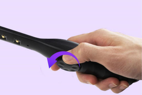Intelligent UV Sterlization Lamp For Shop With USB Connector Black Color