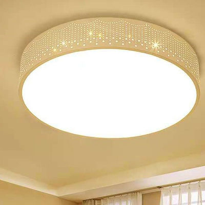 Round Simple Ceiling Lights Dimming Ceiling LED Lamps for Hotel