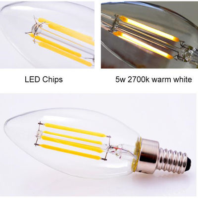 2W 4W 6W 8W Clear Antiquated Led Filament Bulb for Coffee Shop