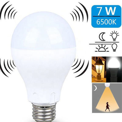 5W Energy-saving LED Motion Sensor Bulb with Light Sensor for Home Corridor