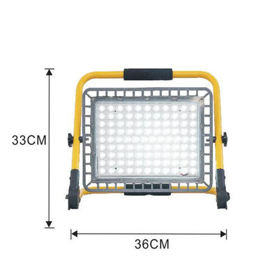 100W to 300W Handhold Rechargeable LED Floodlight for Outdoor Using