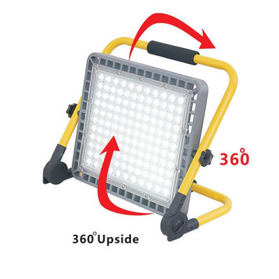 100W to 300W Handhold Rechargeable LED Floodlight for Outdoor Using