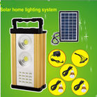 Solar Led Light with Battery &amp; Multi-function USB Connectors for Emergency Lighting