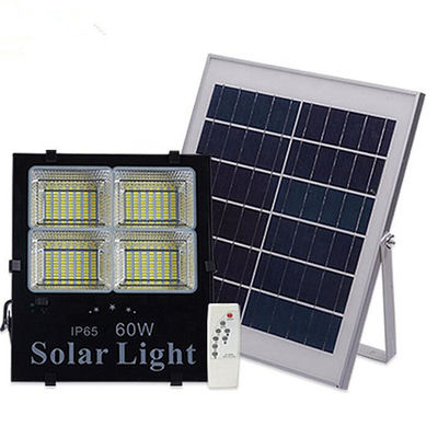 Tempered Glass Solar Floodlight 30w-300w with Remote Controller for Outdoor Use