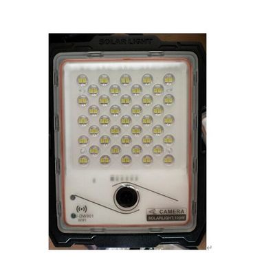 300W LED Solar Floodlight with Camera and 32G Memory Card for Factory