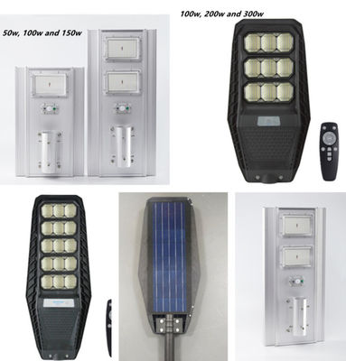 IP65 solar panel 9V/10w 60w 90w 120w Aio Solar Street Light With 3.7v 20ah Battery