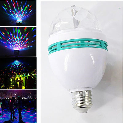 Disco Birthday Party And Club Bar B22 Led Full Color Rotating Lamp CRI80